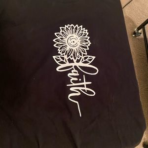 Sunflower faith shirt